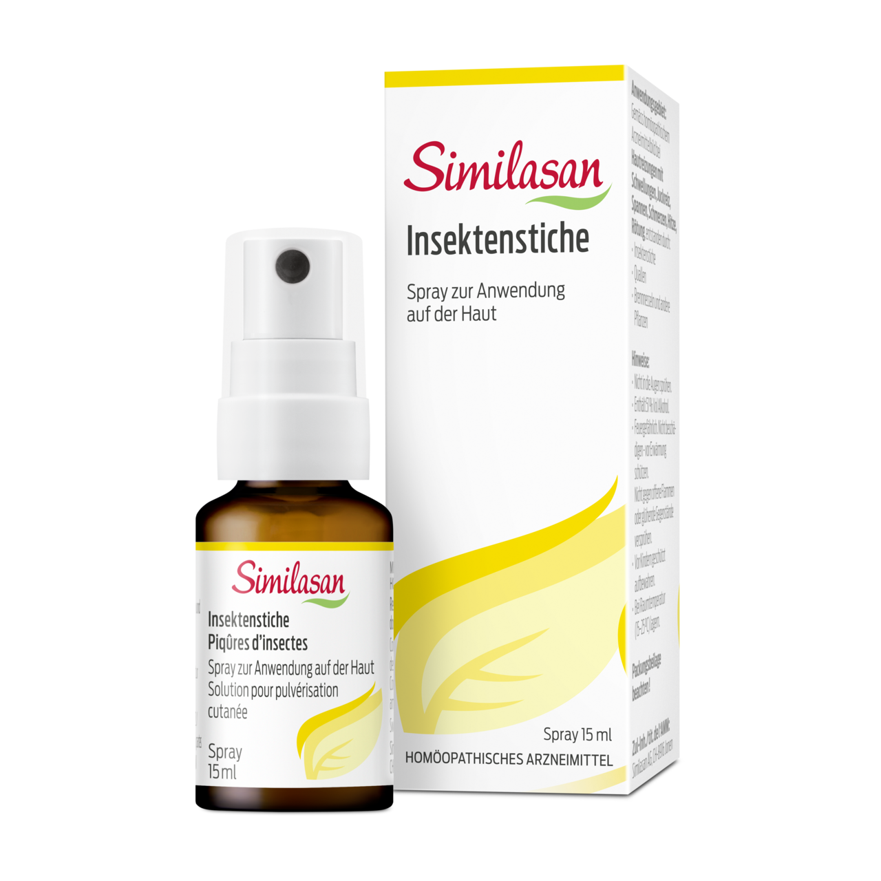 SIMILASAN Insektenstiche<br>15 ml, Spray zur Anwendung auf der Haut, Lösung