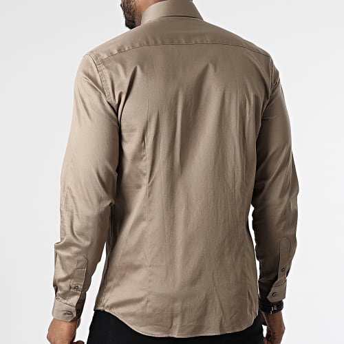 Chemise Manches Longues PCH-901 Taupe