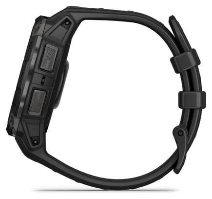 Montre GPS Garmin Instinct 3 AMOLED - 45 mm Noir avec Bracelet en Silicone Noir