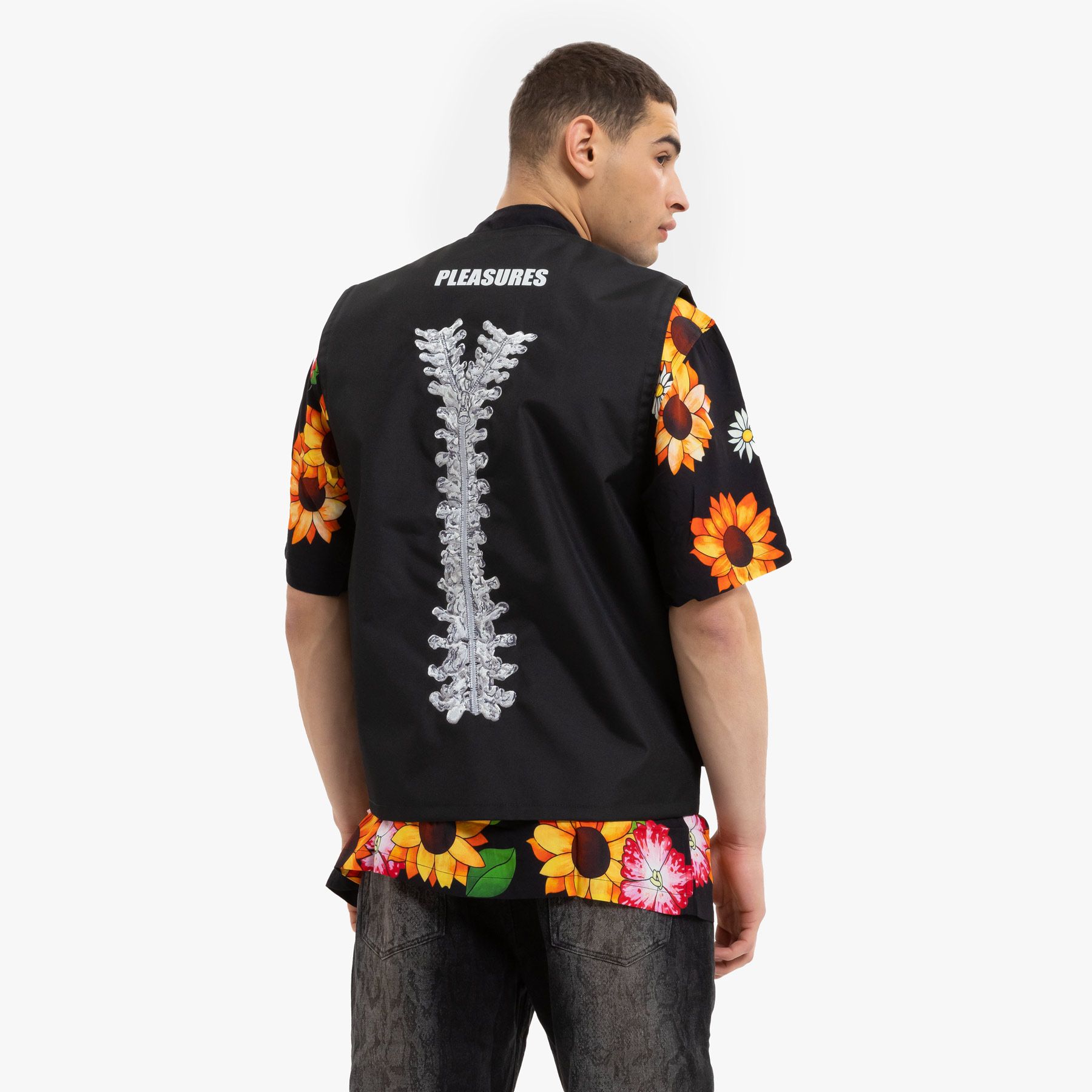 Vest M Pleasures Spine