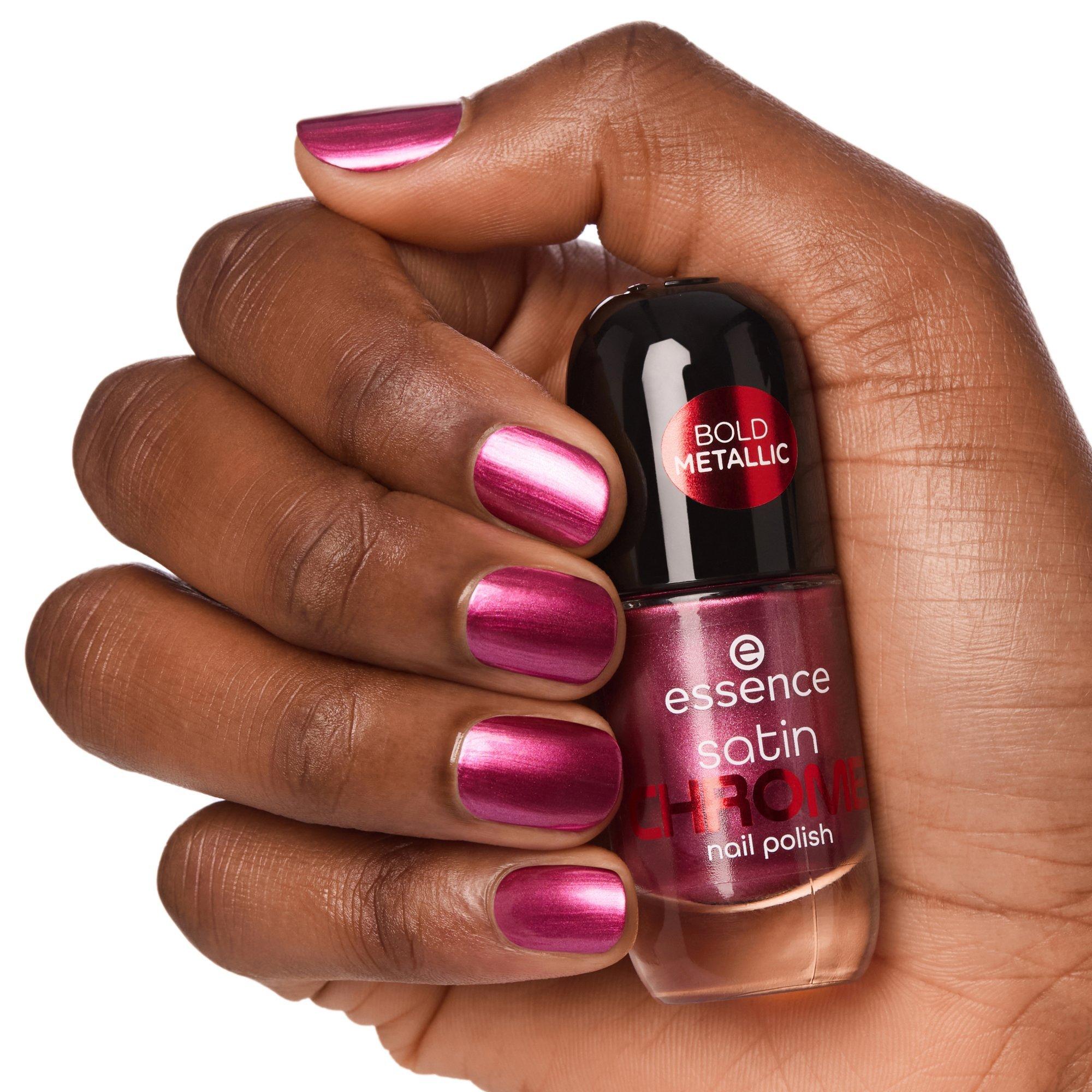 satin CHROME nail polish vernis à ongles