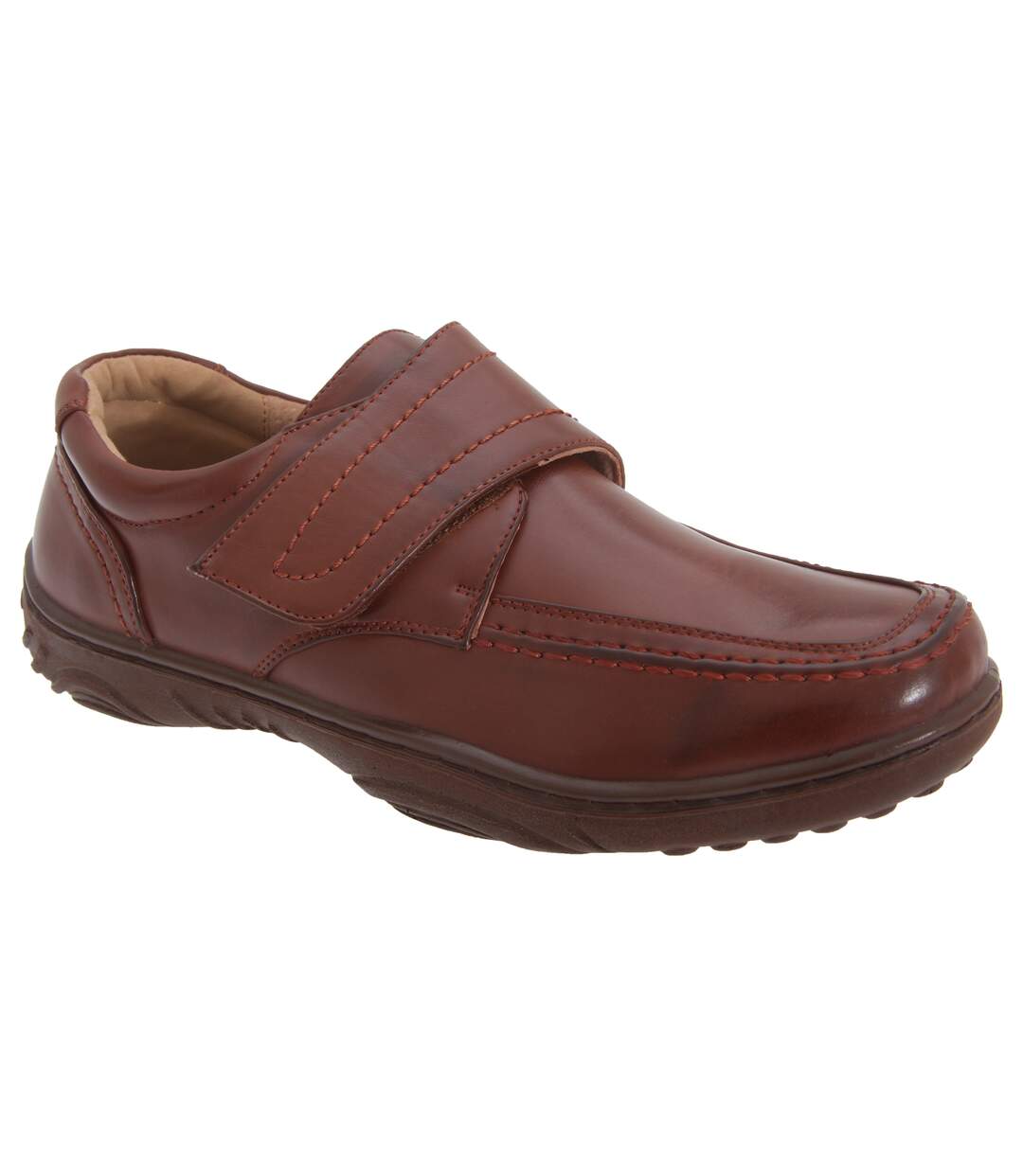 Smart Uns - Chaussures décontractées à fermeture à scratch - Homme (Fauve) - UTDF138