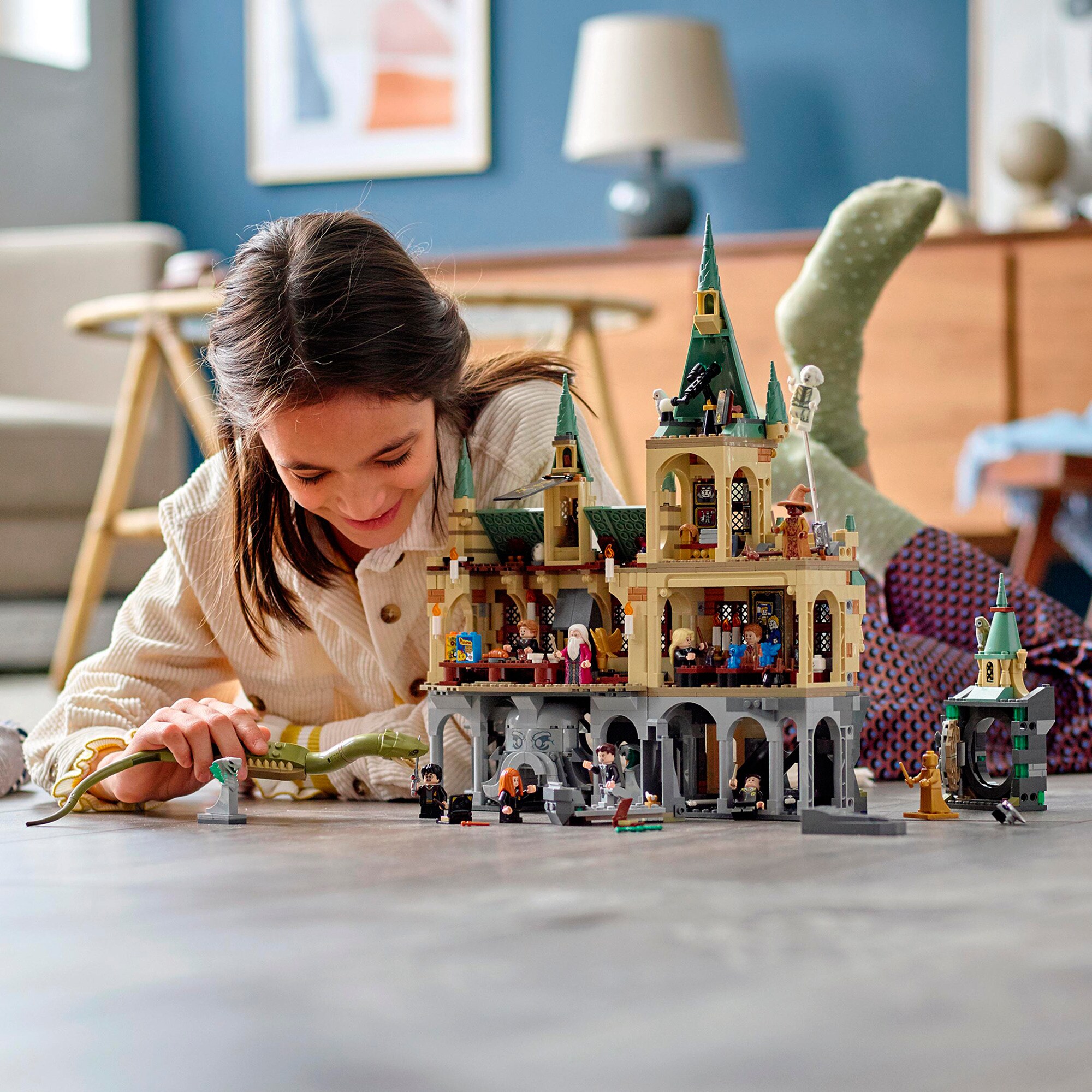 LEGO Konstruktionsspielzeug Harry Potter Hogwarts Kammer des Schreckens