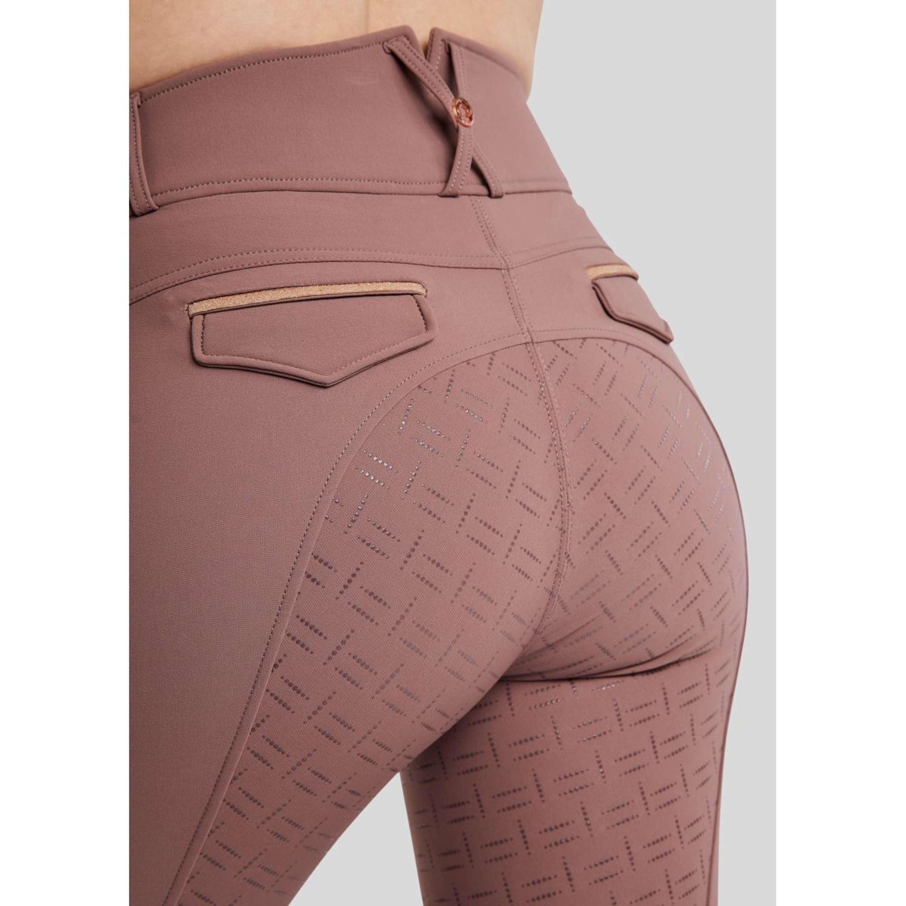 Montar Rijbroek MoGlenda Full Grip Dusty Rose
