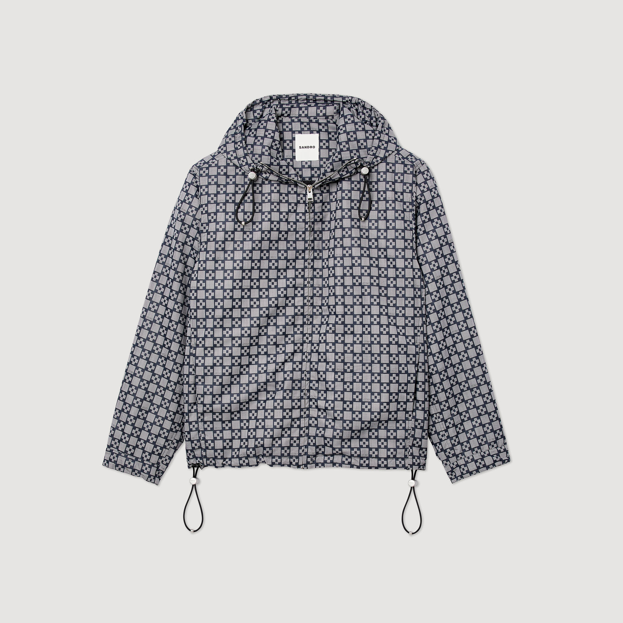 Blouson imprime Square Cross