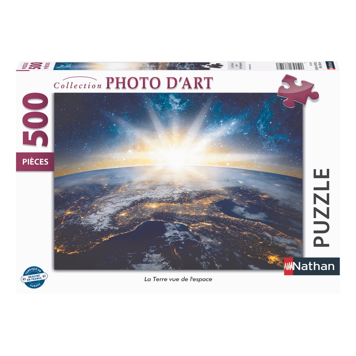 Puzzle 500 pièces La Terre vue de l'espace
