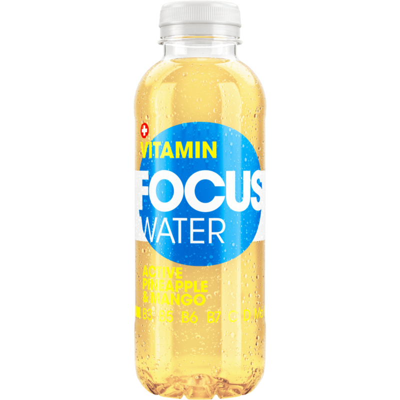 Focus Water Active Ananas & Mango, 50 cl, 12 Stück
