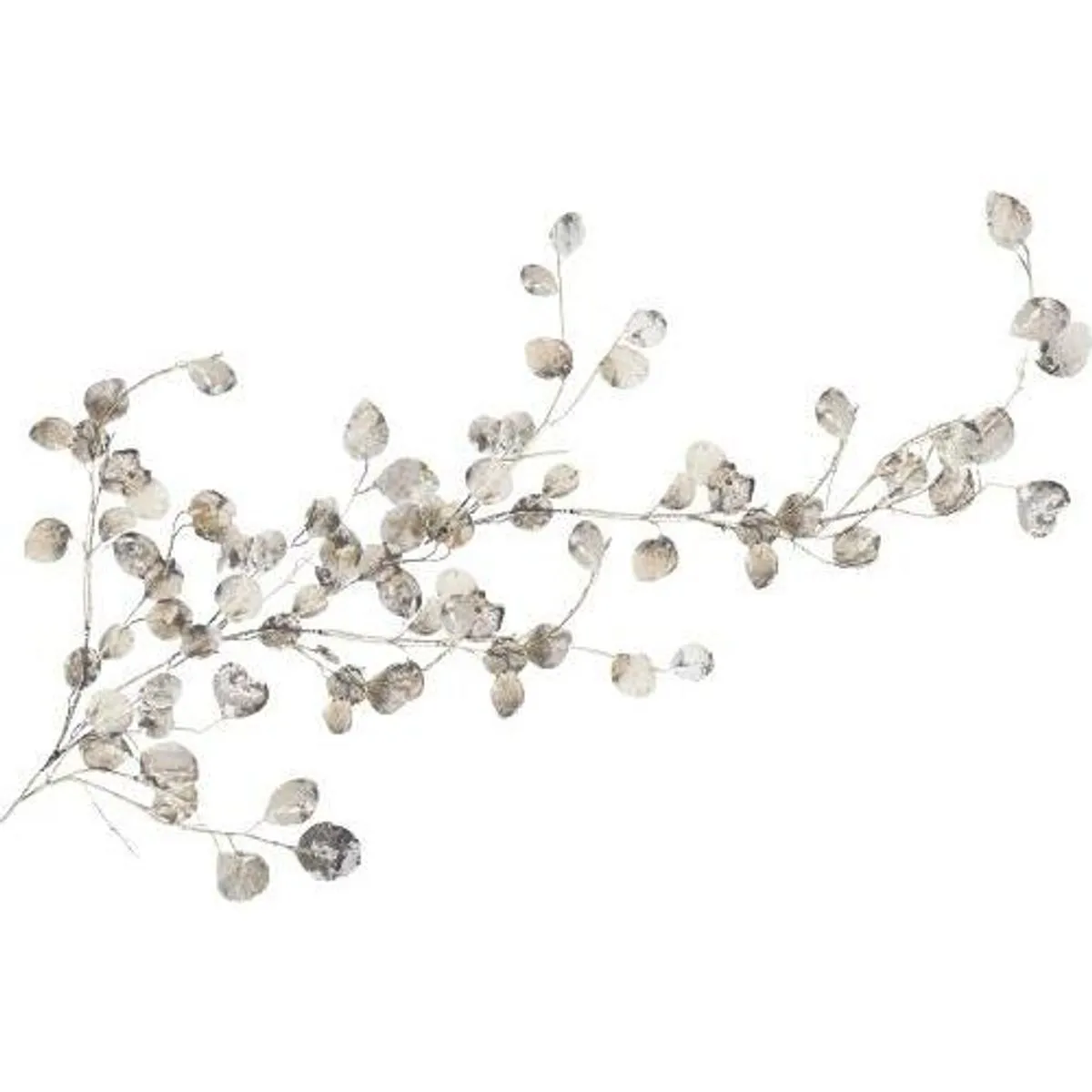 TheDecoFactory Branche Arbre Feuilles Argentées