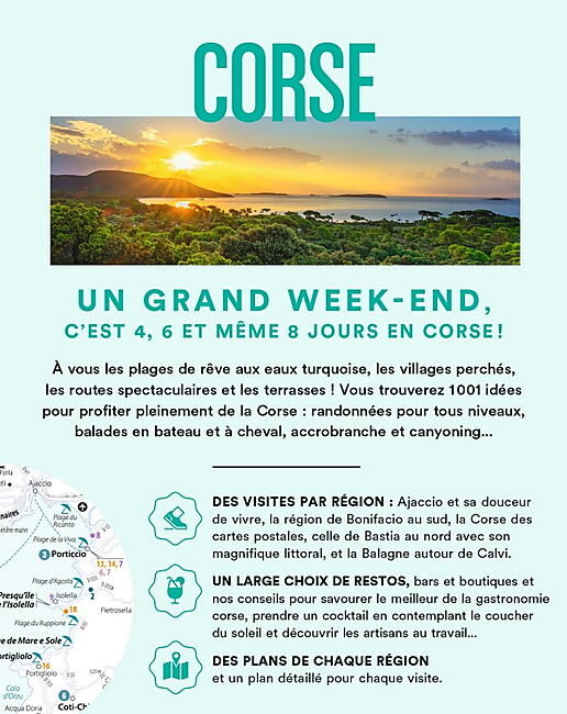 HACHETTE - UN GRAND WEEK END EN CORSE