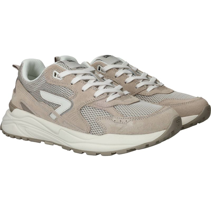 HUB Grid S48 Sneakers Beige Heren