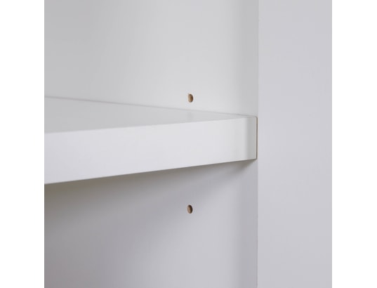 TERRE DE NUIT - Armoire 4 portes 2 tiroirs blanc