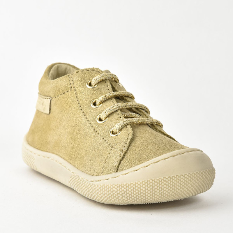 Naturino Naturino Barefoot Amur Suede Glitter Platinium
