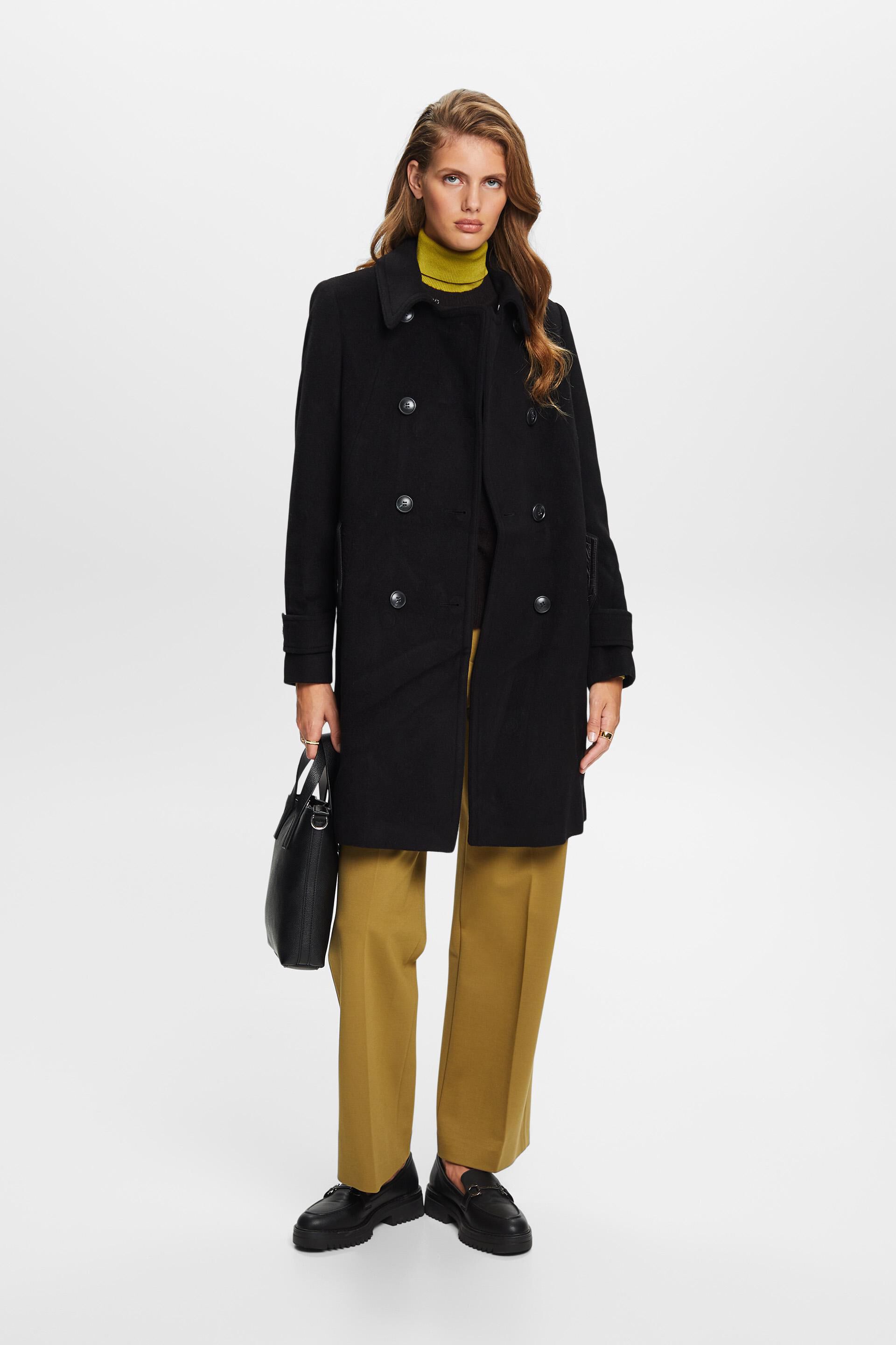 Coats woven