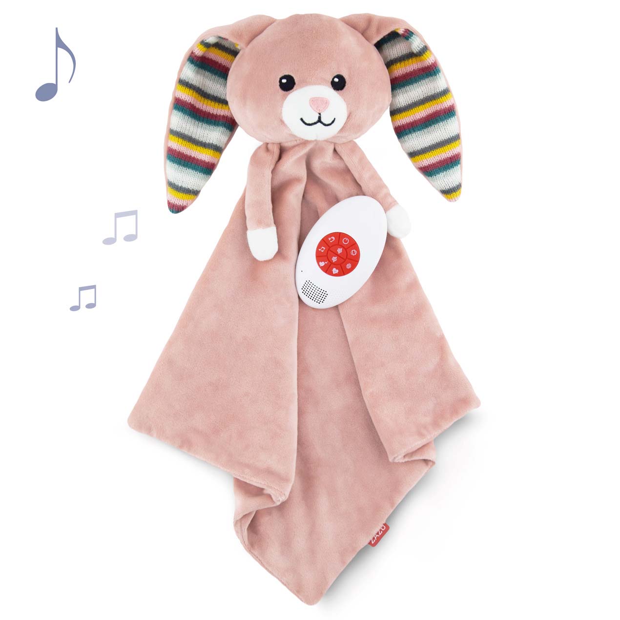 Zazu Knuffeldoekje Comforter Rabbit Becky roze - slaaptrainers - Prénatal