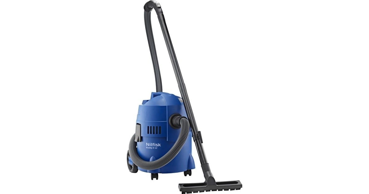 NilfiskBuddy II 12 nat- en droogzuiger  (Blauw/zwart)
