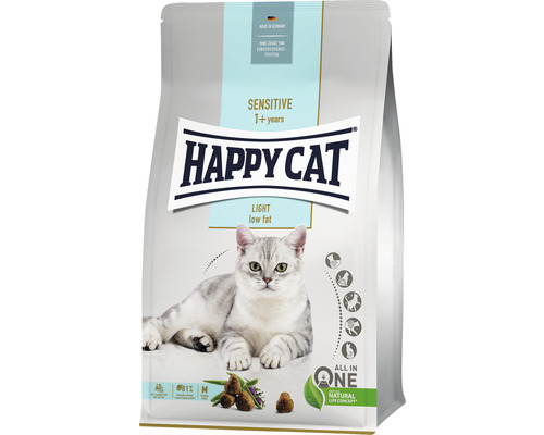 HAPPY CAT Sensitive Adult Light droog kattenvoer 1,3 kg