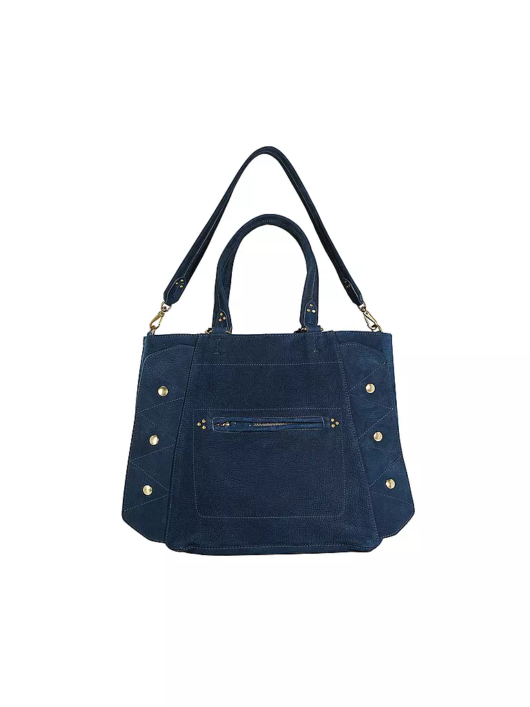 JEROME DREYFUSS Ledertasche - Shopper ROGER dunkelblau