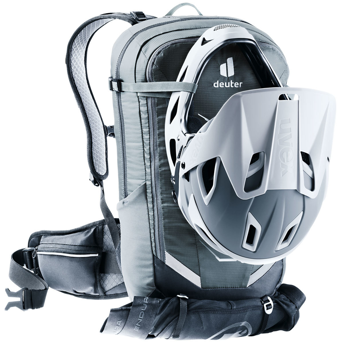 Deuter Flyt 14 Fietsrugzak Grijs/Zwart