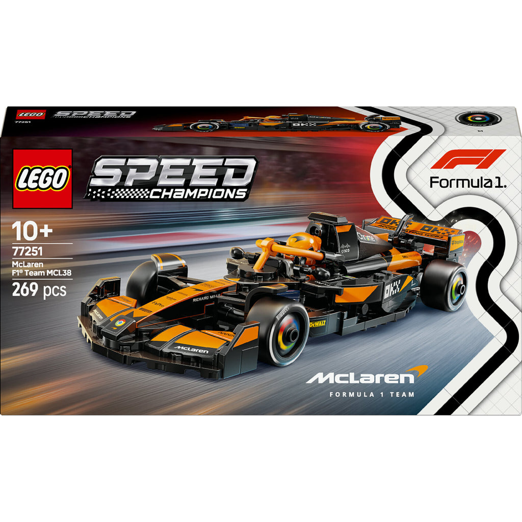Carro De Corrida Mclaren F1 Team Mcl38