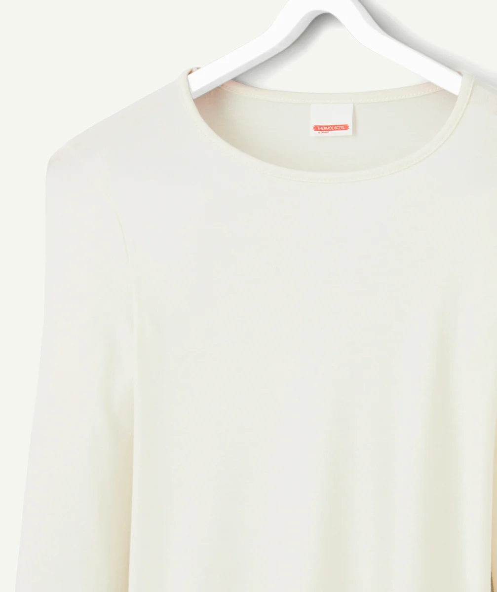 DAMARTT-SHIRT MANCHES LONGUES THERMOLACTYL SENSITIVE ÉCRU
