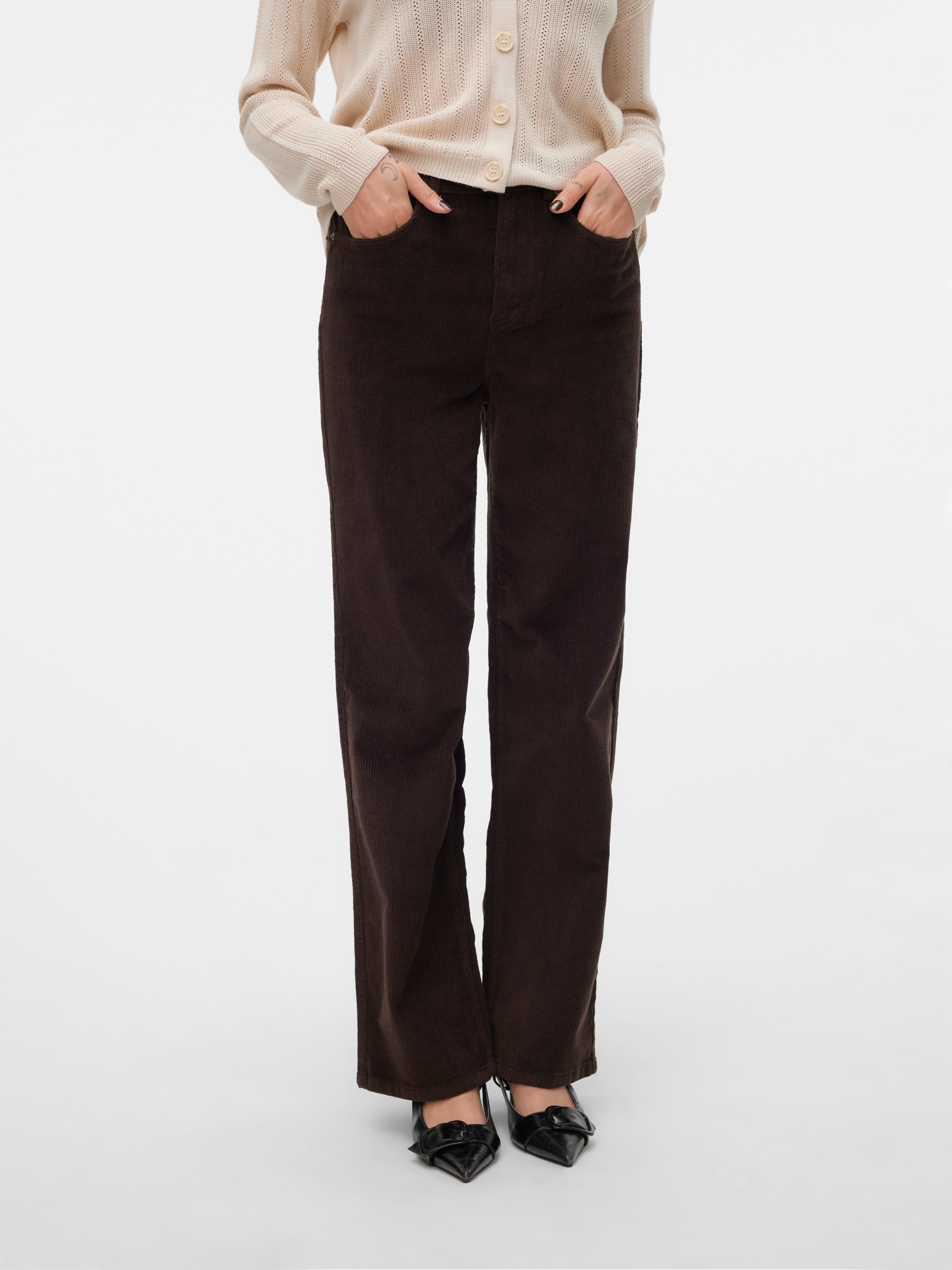 VMTESSA High rise Wide fit Corduroy Jeans