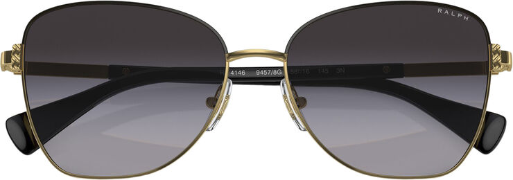 Polo Ralph Lauren sunglasses Shiny gold dark