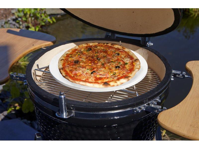 Buschbeck Kamado Set, 8-teilig, Schwarz Kamado-Ofen