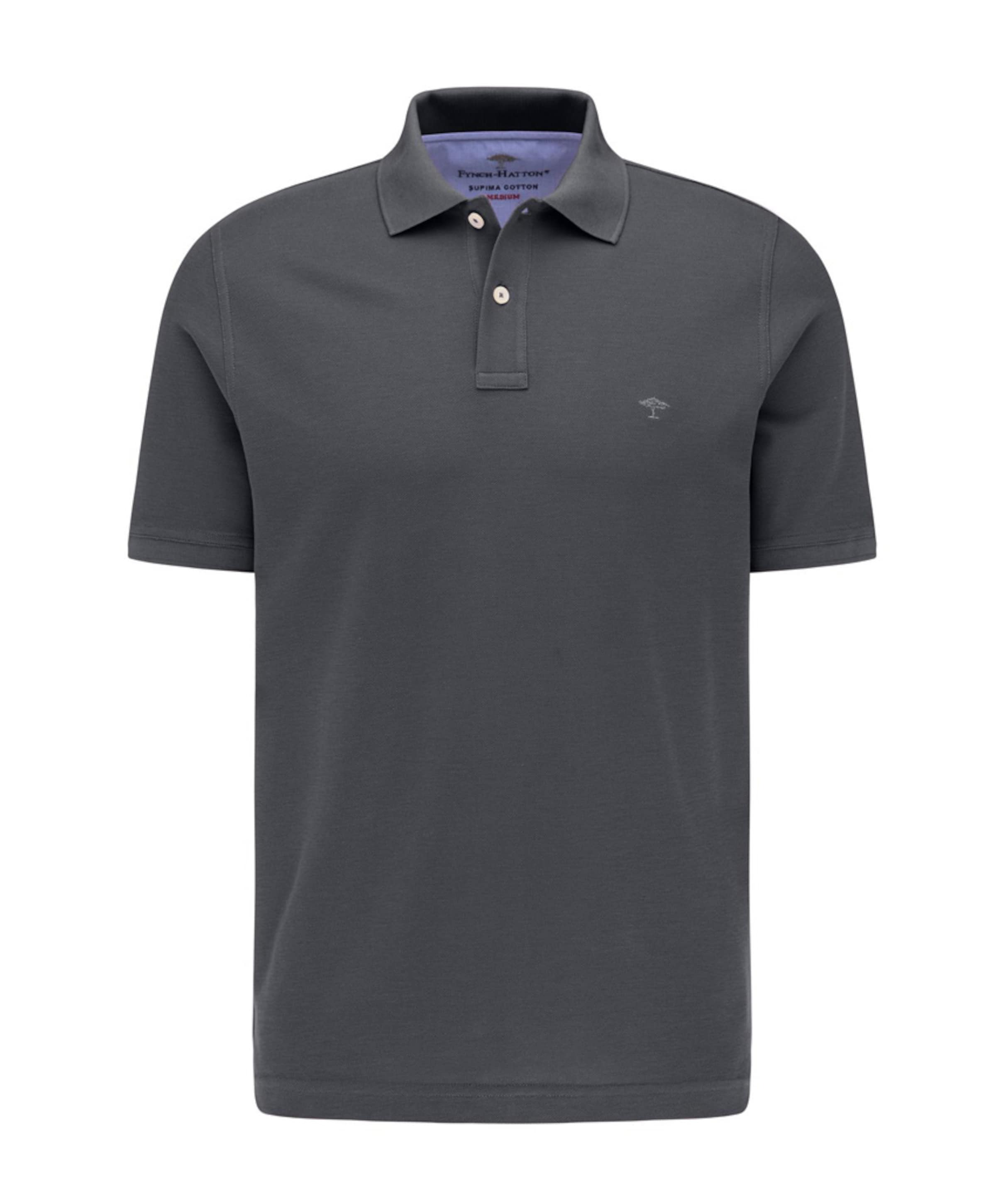 Fynch-Hatton Heren polo grijs