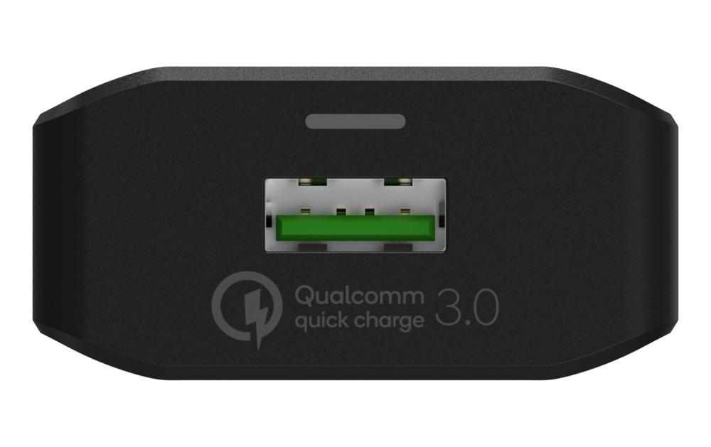 USB-Wandladegerät Home Charger 130Q, 18 W, SchwarzLeistungsstarker Indoor USB-Ladeadapter