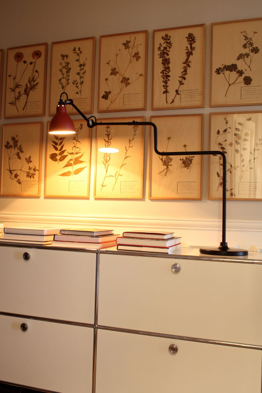 DCW éditions Lampe Gras N317 bureaulamp Zwart