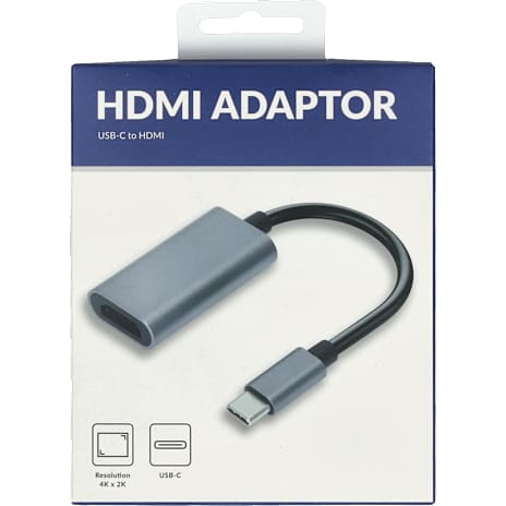 HDMI til USB-C adapter - sort