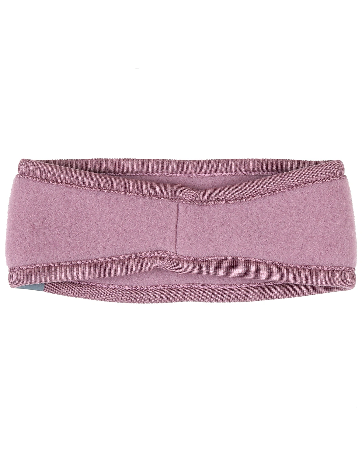 Wollfleece-Stirnband SPORTY in alt rosa