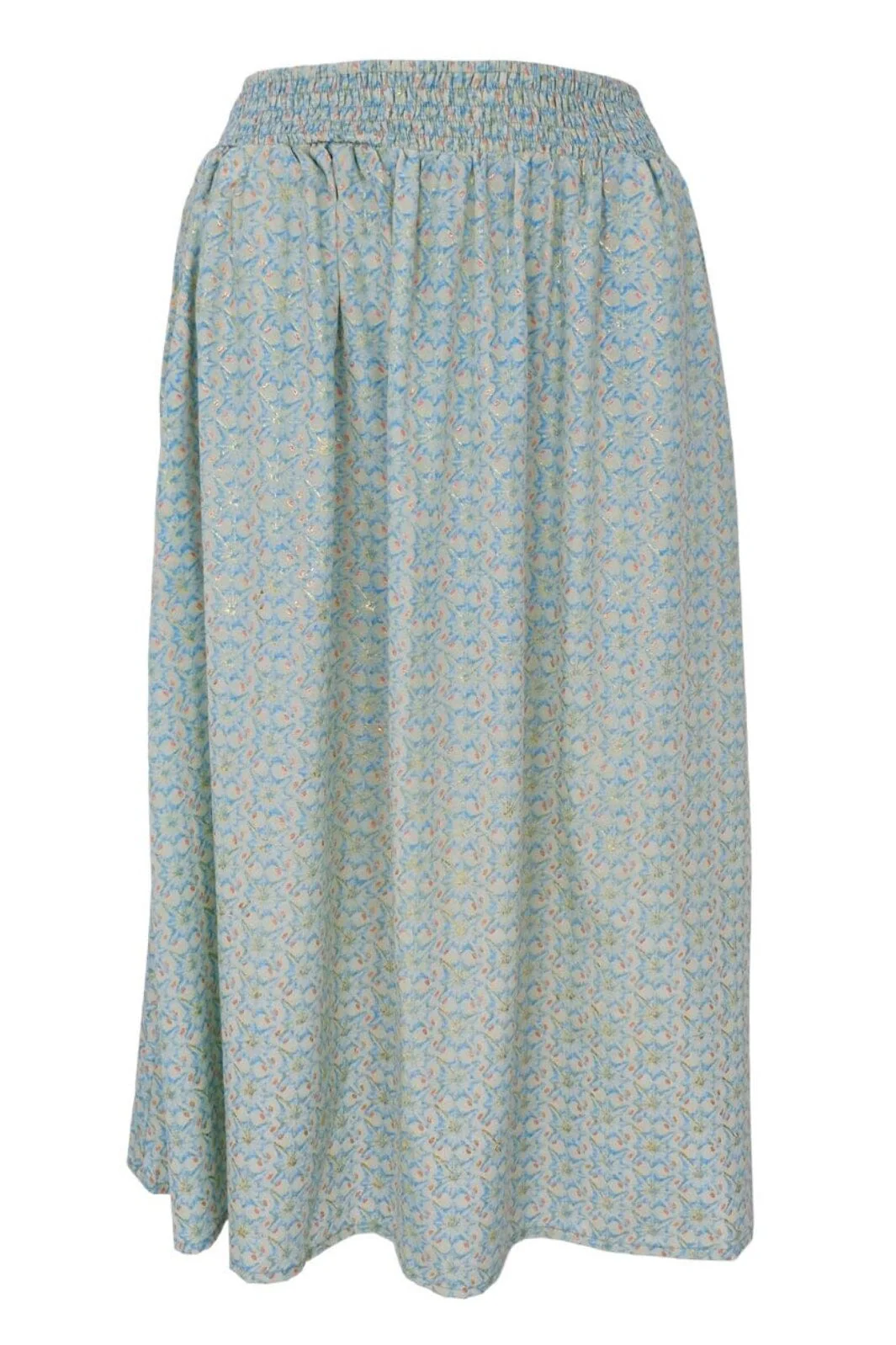 Black Colour Bcluna Wide Midi Skirt paradise blue