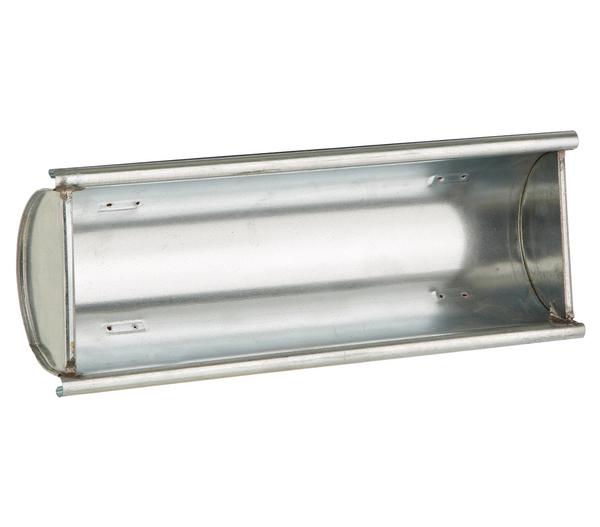 Dehner Zink-Blumenkasten, silber