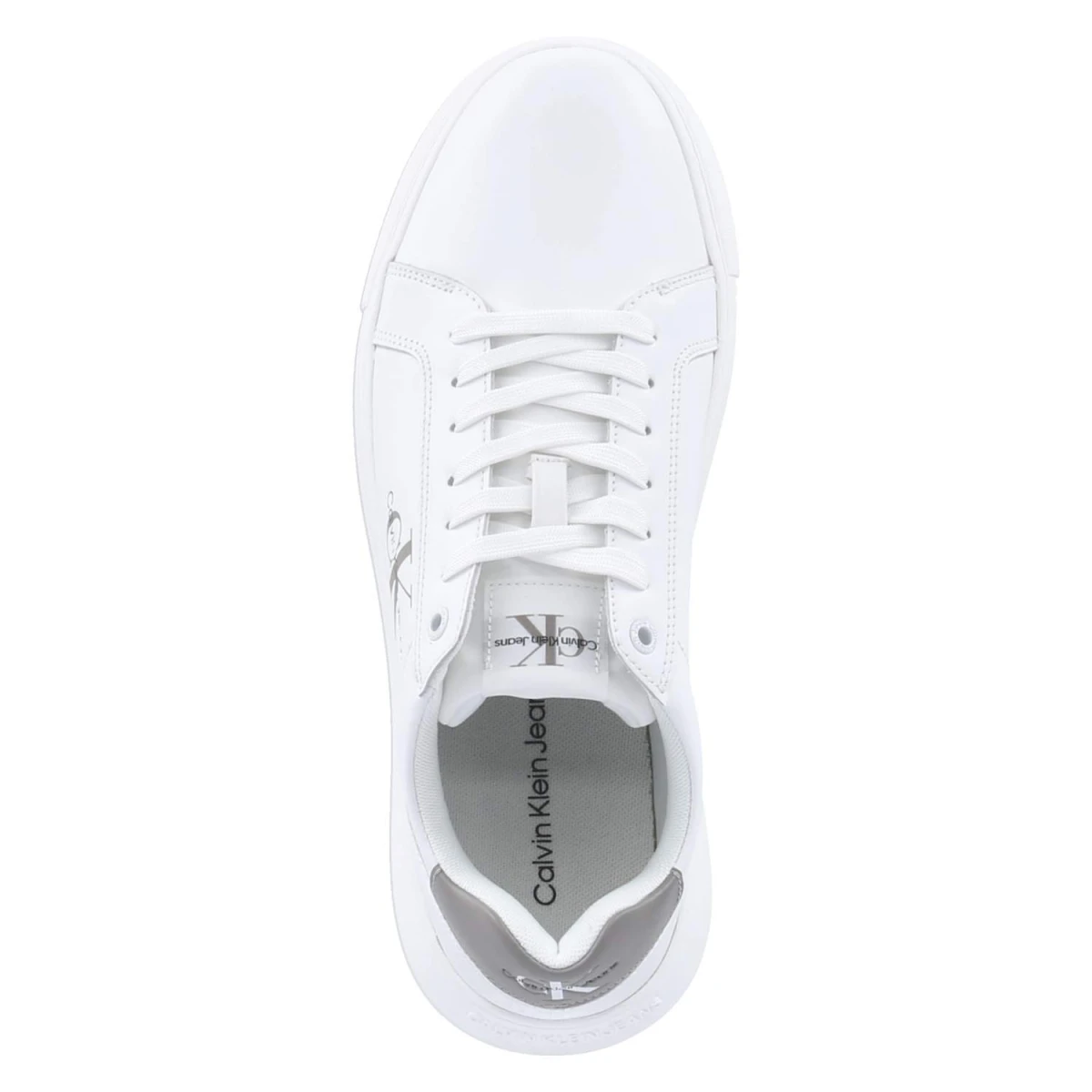 Calvin KleinLow Sneaker CHUNKY MONO - bright white/rock ridge