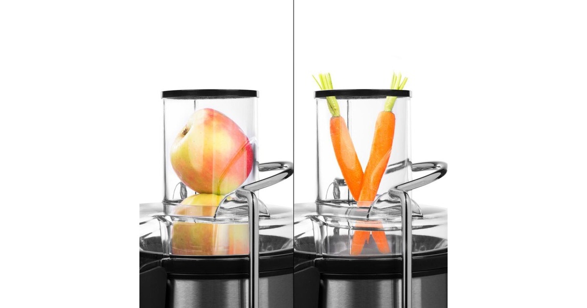 Princess203040 Juice Extractor Sapcentrifuge  (Zwart/roestvrij staal, Vaatwasser geschikte onderelen | 800 W)