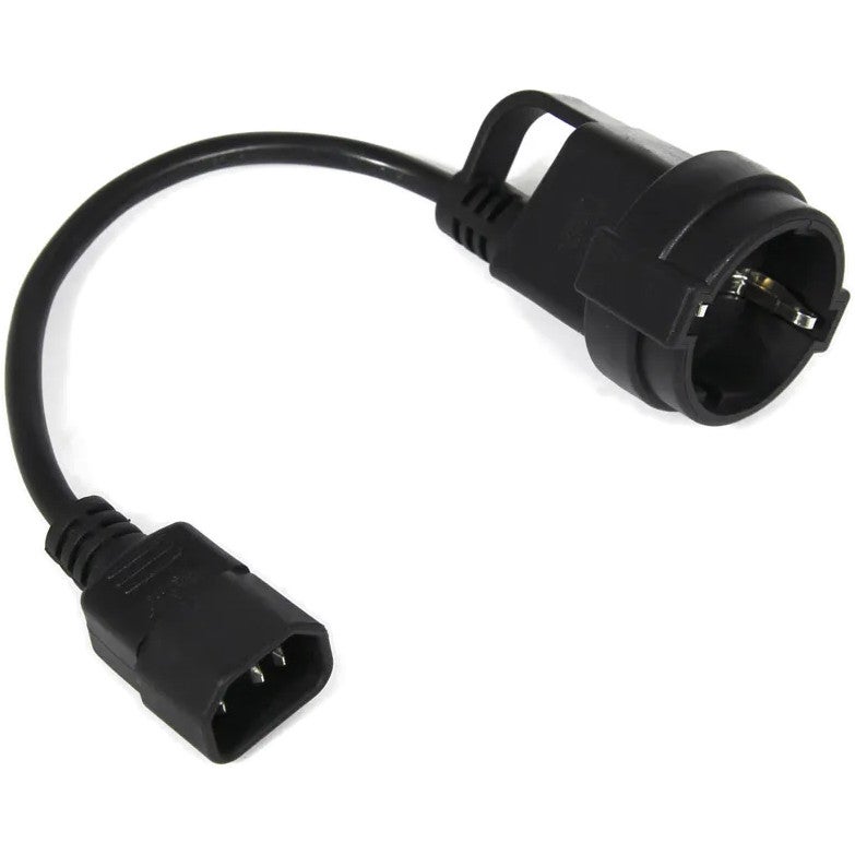 Furman ADP-IEC-EURO 10A, stroomkabel, IEC C14 male - Schuko female, 0.3 meter
