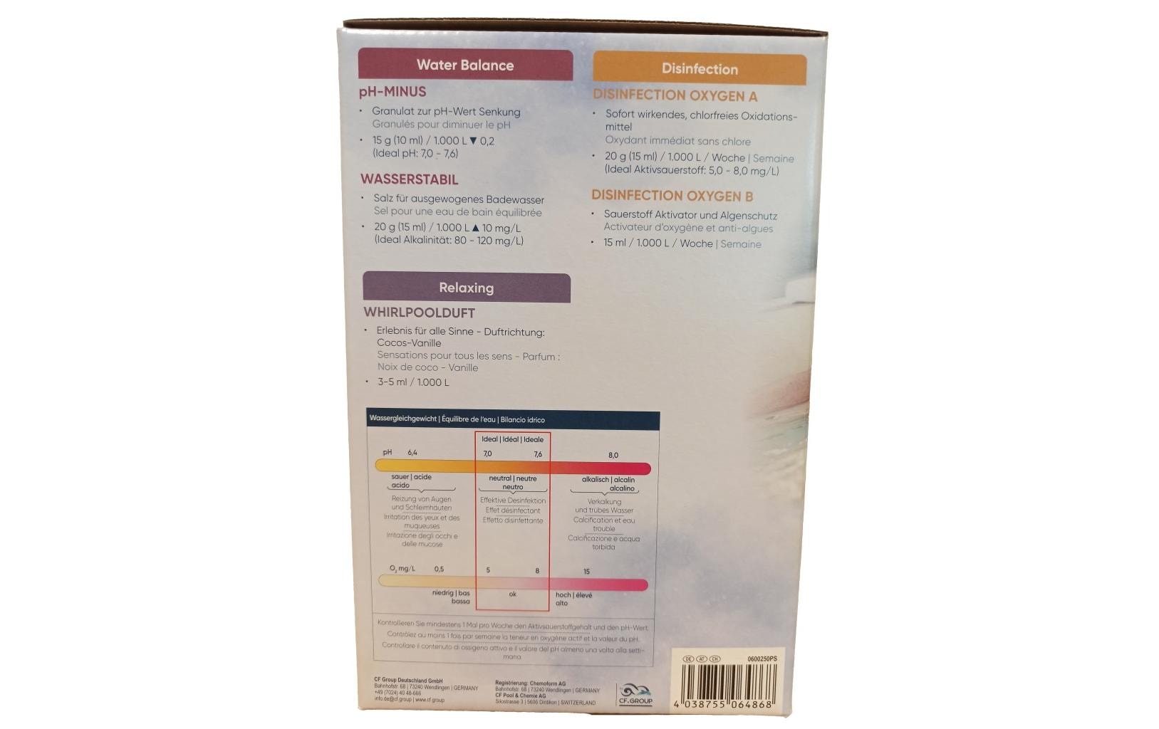 Spa Pflegeset Chlorfrei + DuftPool-Chemie