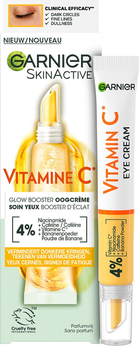 Garnier Skinactive Oogcreme Vitamine C Glow Booster (15 ml)