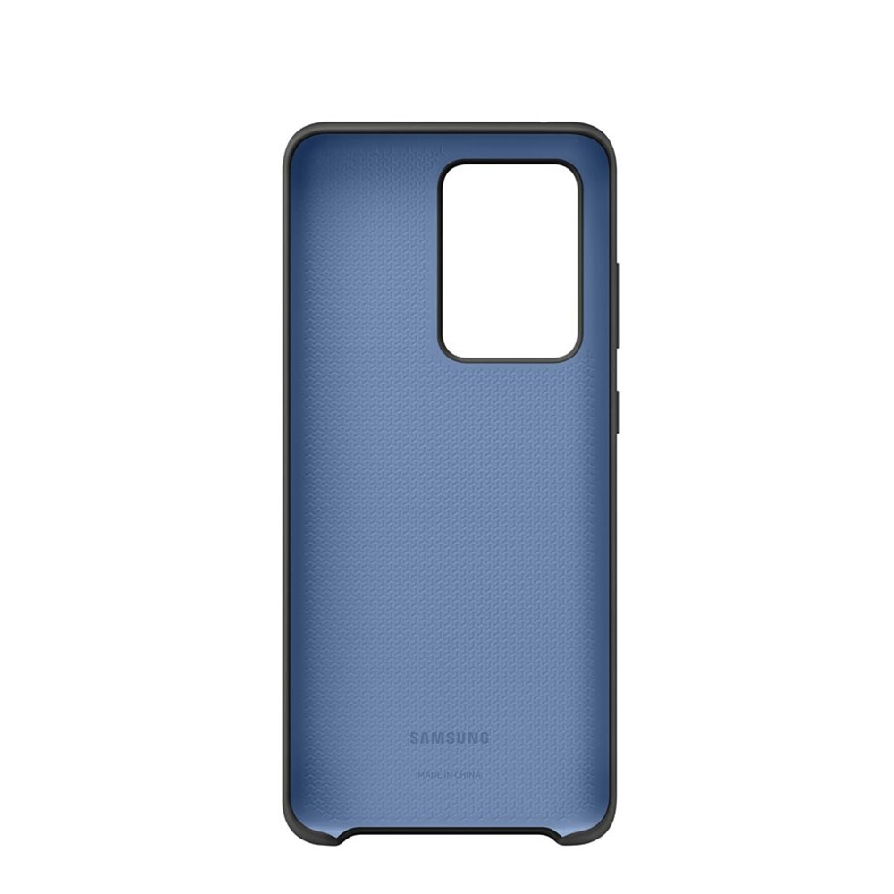Galaxy S20 Ultra / S20 Ultra 5G Silikon Cover Hülle (EF-PG988TBEGEU) - Schwarz