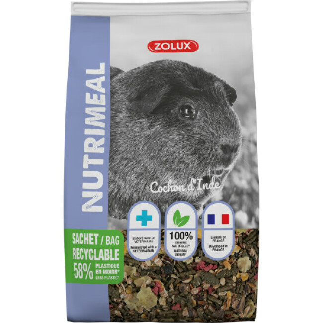 Aliment composé Nutrimeal Zolux pour cochons d'Inde