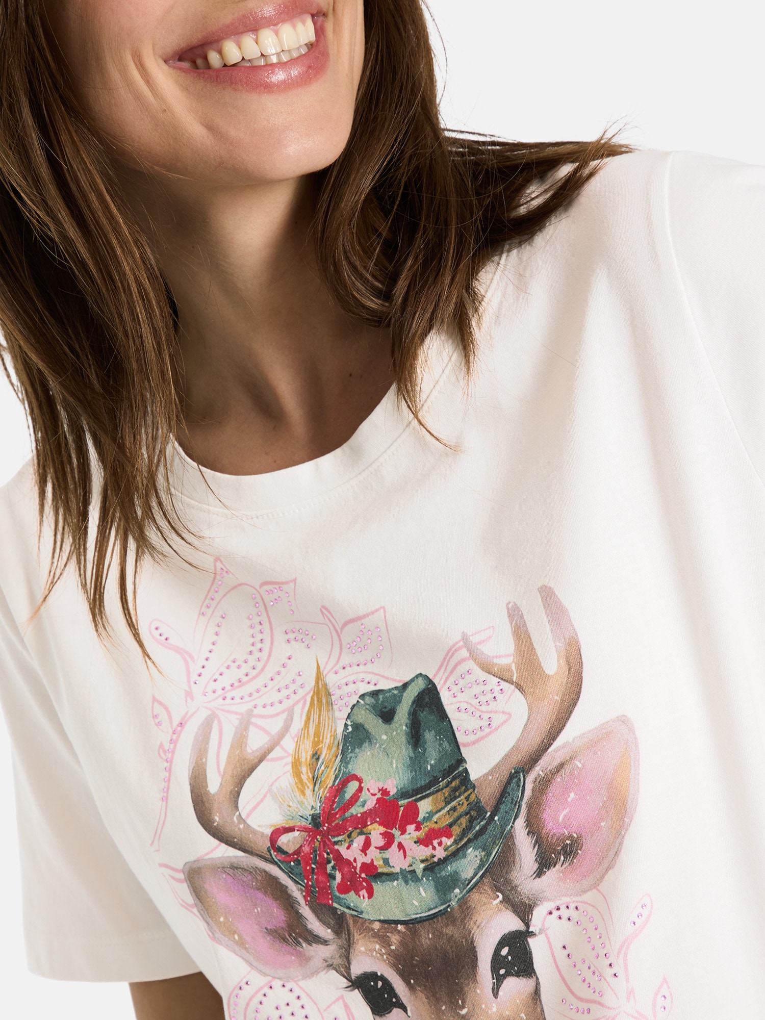 Lieblingsstück Rundhalsshirt »Cara«, mit Frontprint