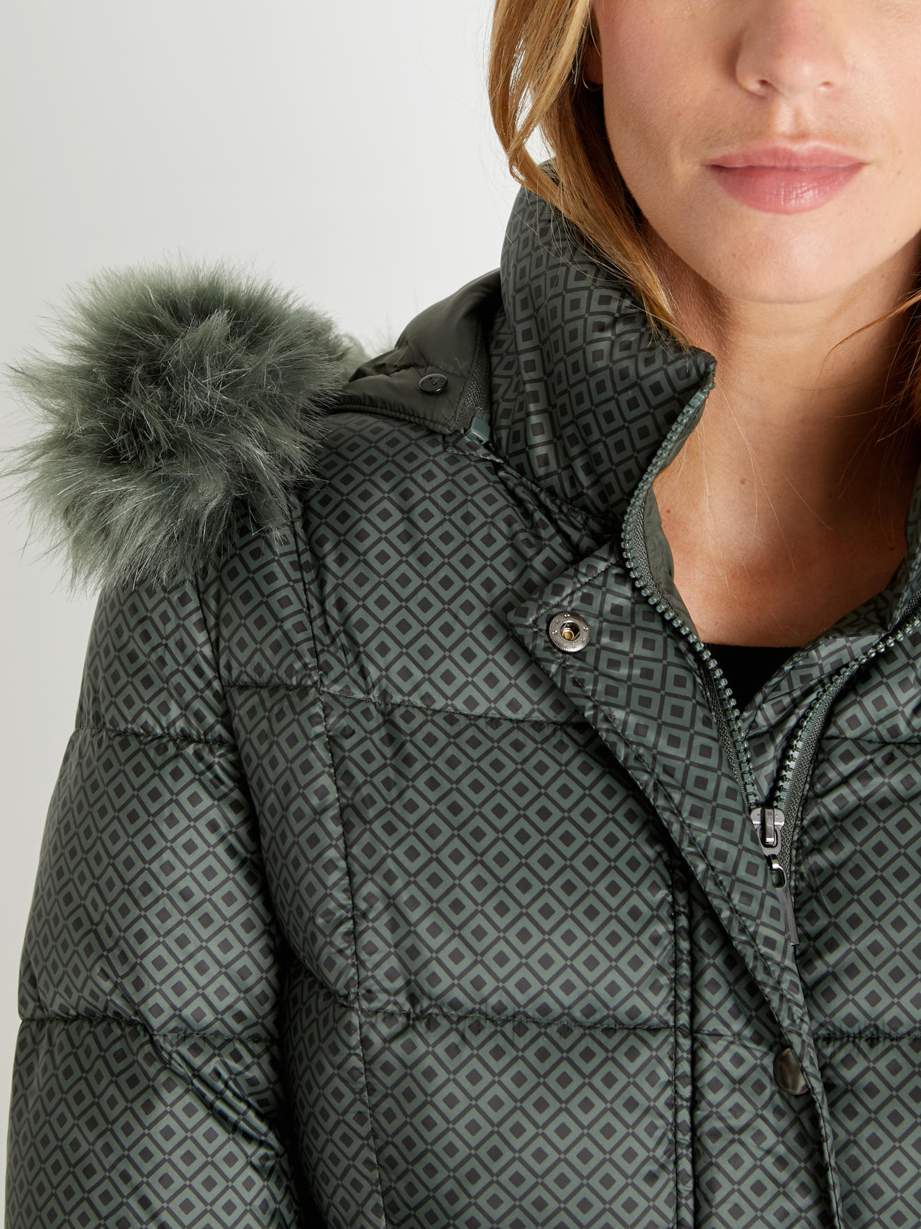 Parka à capuche déperlante