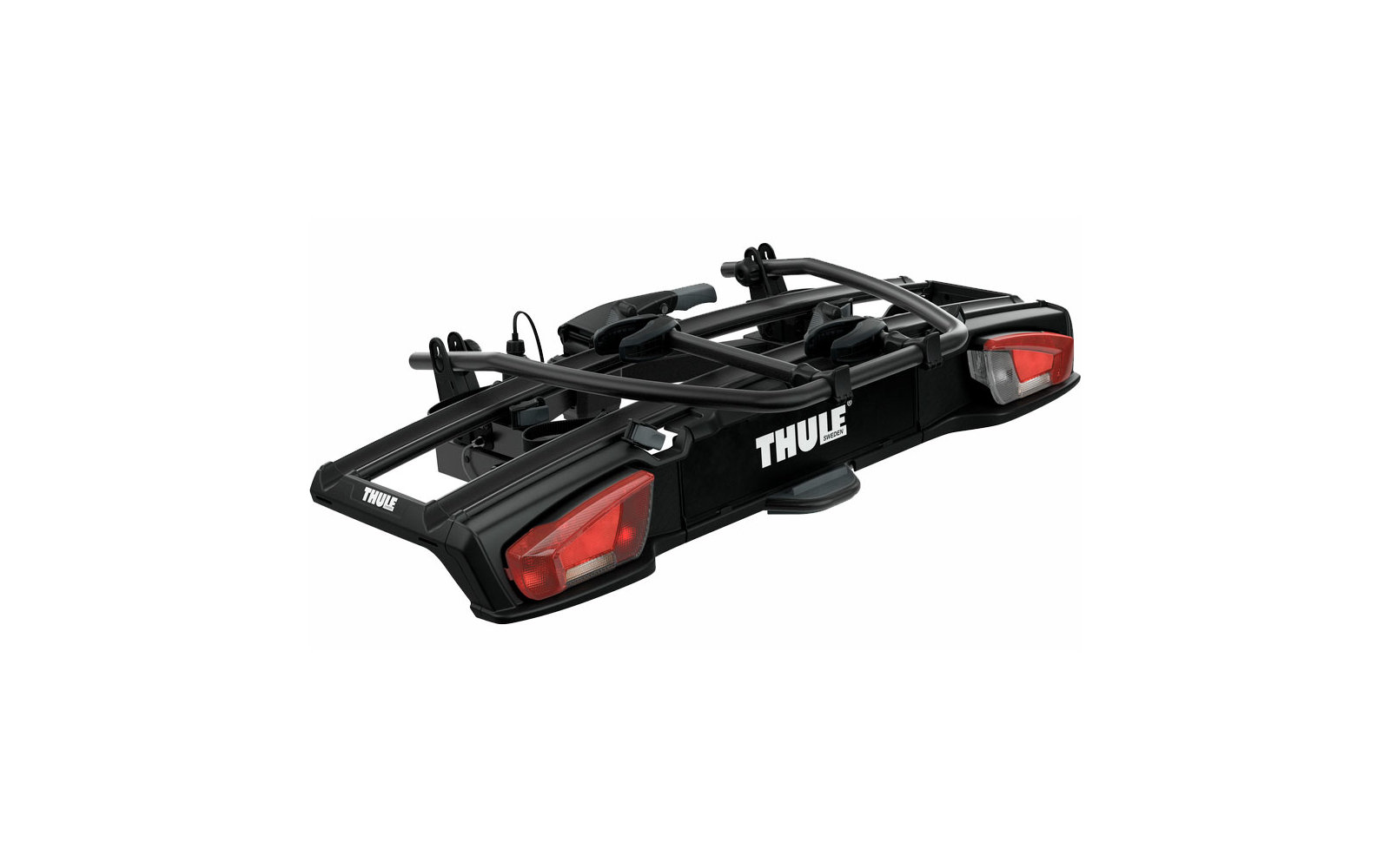 Thule VeloSpace XT2 Fahrradträger Anhängerkupplung 2 Räder Schwarz/Alu