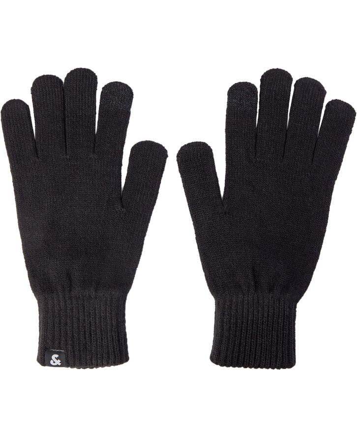 Jack & Jones JACBARRY Strikhandsker Sort