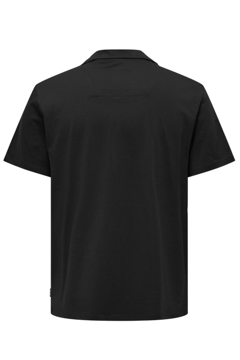 Only & Sons zwarte heren polo