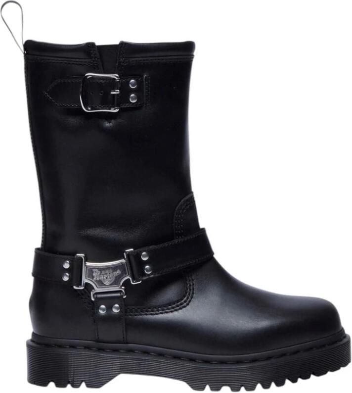 Dr martens Dr. Martens Anistone Hi biker boot black Leer Dames