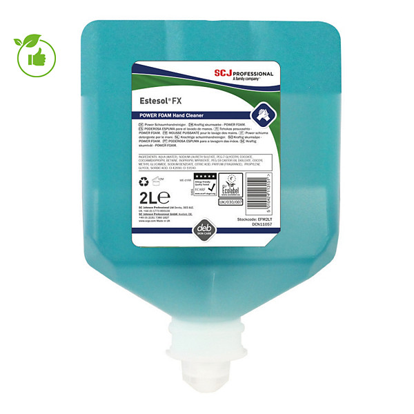 Savons mousse Estesol FX 2 L, lot de 4 cartouches