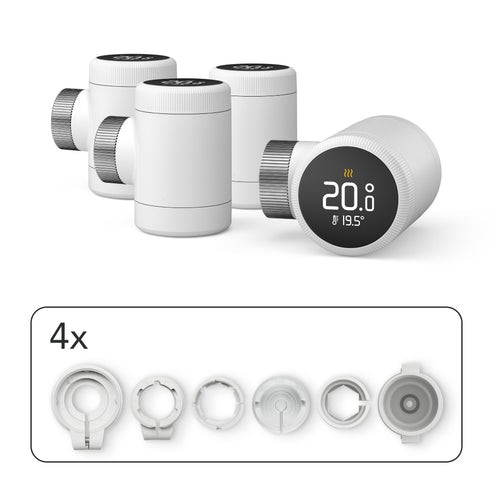 Tado - Smart Radiator Thermostat X - Quattro pack