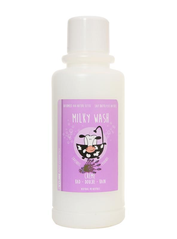 Evi Line Botermelk bad en douche lavendel 2000ml
